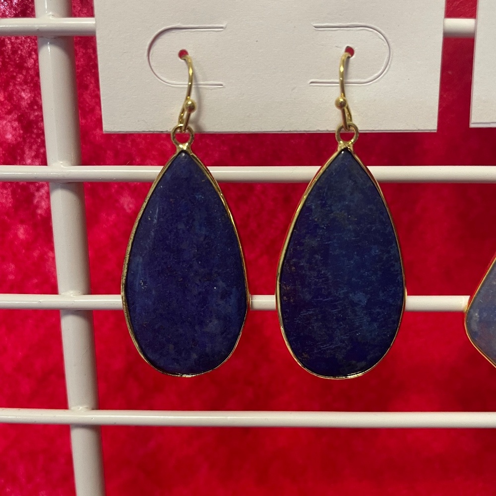 Lapis earrings